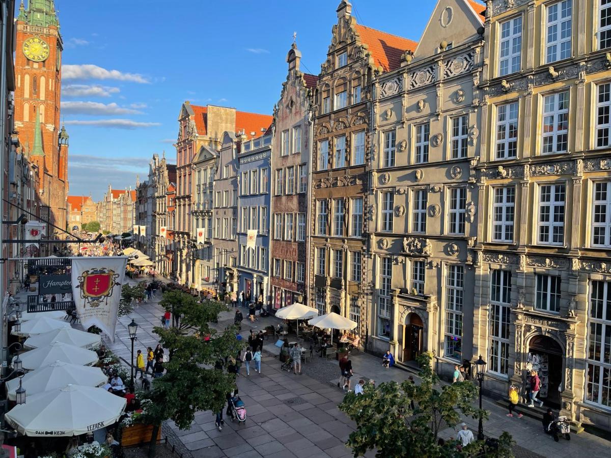 Ferienwohnung Old Town Center - Przy Deptaku Danzig Exterior foto